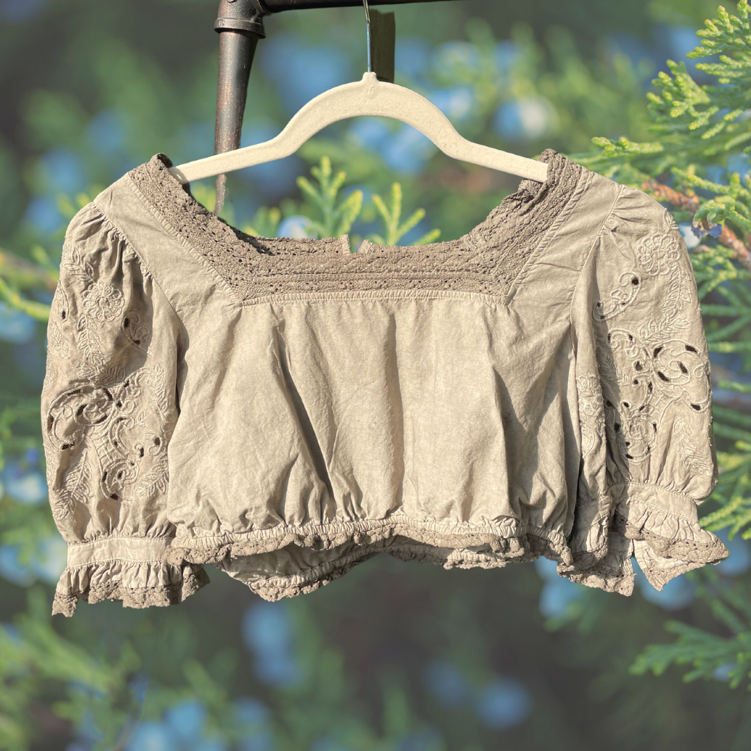 Saturnian Crop Top