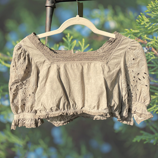 Saturnian Crop Top
